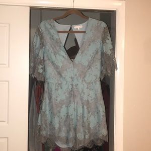 Honey Belle South Boutique lace romper